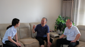 集團(tuán)公司走訪慰問部隊(duì)轉(zhuǎn)業(yè)老干部！